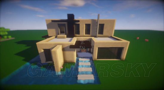 《我的世界》住宅型别墅建造图文教学 住宅型别墅怎么造
