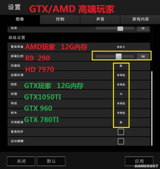 《绝地求生》低、中、高配画面设置推荐 绝地求生画面怎么设置好