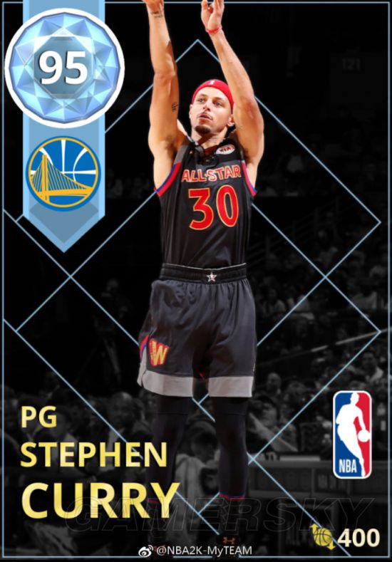 《NBA2K18》钻石卡库里属性一览及解析