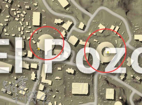 《绝地求生》沙漠地图拳击馆双圆盘打法