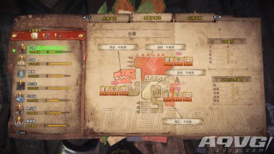 《怪物猎人世界》全怪物弱点及抗性一览