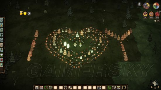 《饥荒》豪华基地布局展示 饥荒豪华基地怎么布局