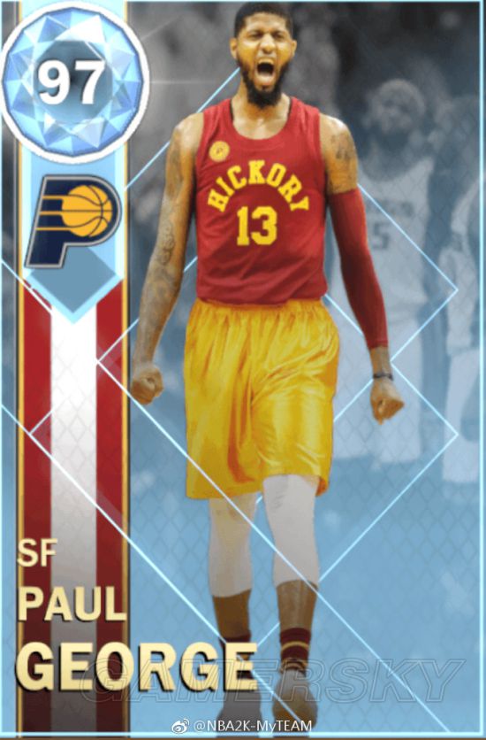 《NBA2K18》钻石乔治属性一览及数据分析