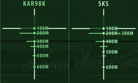 《绝地求生》高倍镜测距、瞄准及移动目标打法教程 绝地求生4倍镜与8倍镜用法