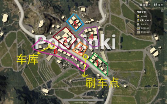 《绝地求生》P城跳伞点推荐及打法图文教学 绝地求生P城怎么打