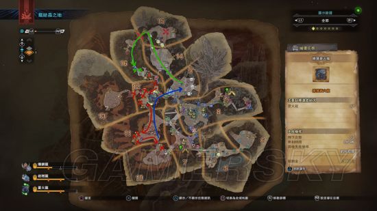 《怪物猎人世界》高效刷调查点数及历战脚印教程