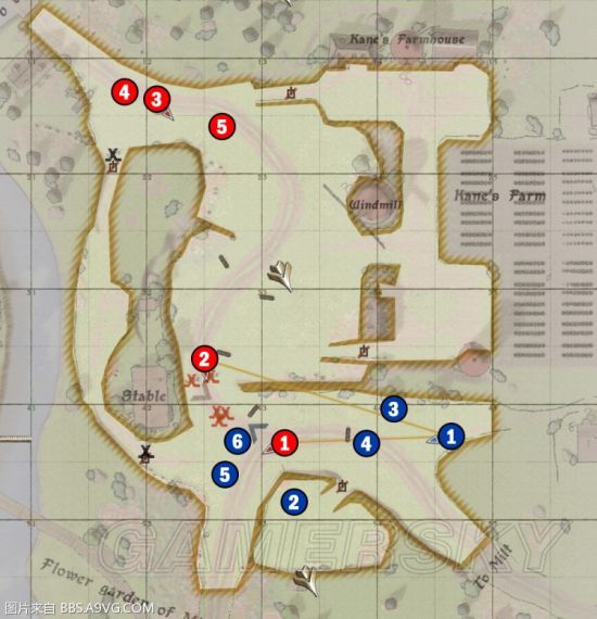 《战场女武神4》Demo版敌人分布图一览