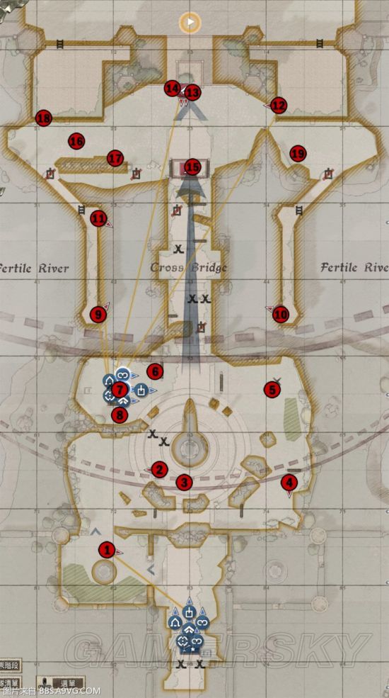 《战场女武神4》Demo版敌人分布图一览
