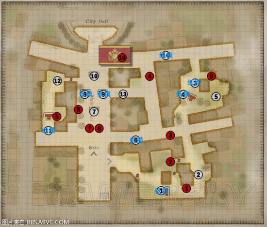 《战场女武神4》Demo版敌人分布图一览