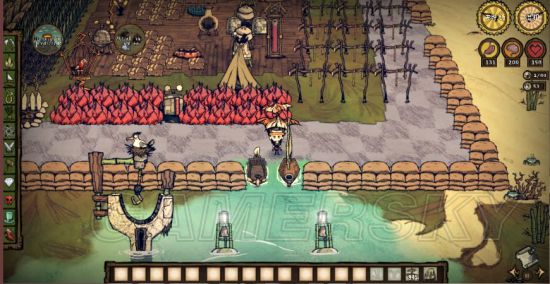 《饥荒》海难小型漂亮基地布局图 饥荒海难基地怎么布局好