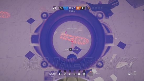 《彩虹六号围攻》Jackal看防守方脚印类型教学