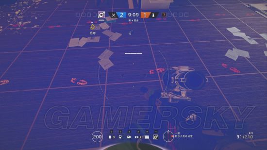 《彩虹六号围攻》Jackal看防守方脚印类型教学