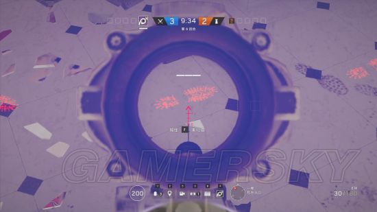 《彩虹六号围攻》Jackal看防守方脚印类型教学