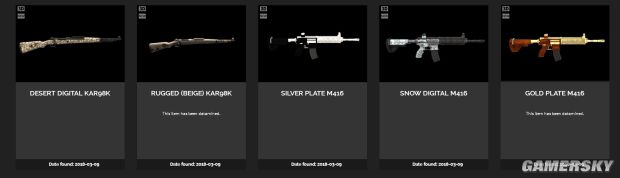 《绝地求生》新增武器皮肤外观效果介绍 绝地求生枪械皮肤介绍