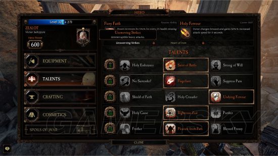 《战锤末世鼠疫2》狂热者玩法、天赋及武器选择解析