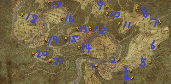 《天国拯救》园林草药分布列表一览