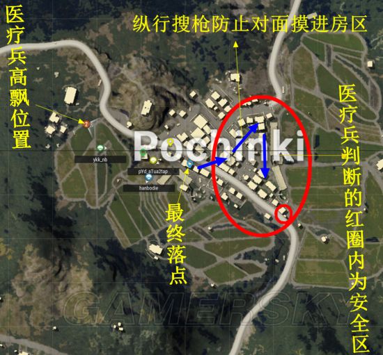 《絕地求生》四排P城高勝率打法套路解析 四排P城怎么打