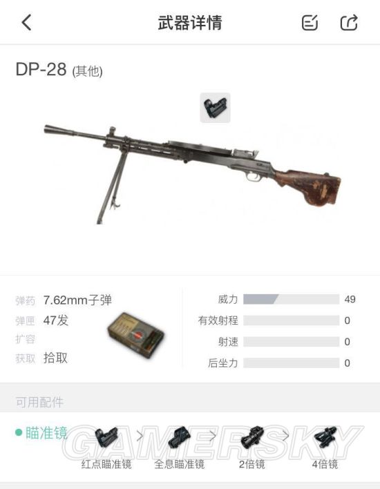 《绝地求生》DP28伤害分析及使用技巧 绝地求生DP28怎么用