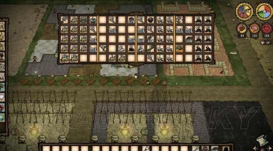 《饥荒》千天豪华基地欣赏及布局图 饥荒豪华基地怎么布局