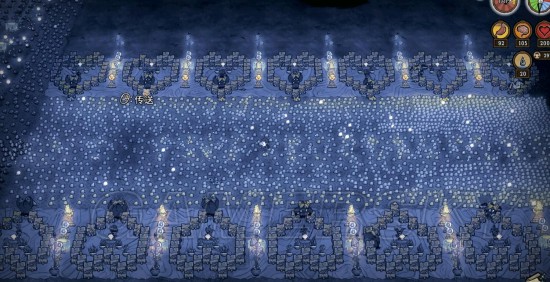 《饥荒》千天豪华基地欣赏及布局图 饥荒豪华基地怎么布局