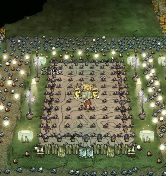 《饥荒》千天豪华基地欣赏及布局图 饥荒豪华基地怎么布局