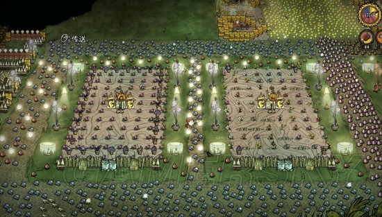 《饥荒》千天豪华基地欣赏及布局图 饥荒豪华基地怎么布局