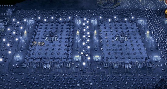 《饥荒》千天豪华基地欣赏及布局图 饥荒豪华基地怎么布局