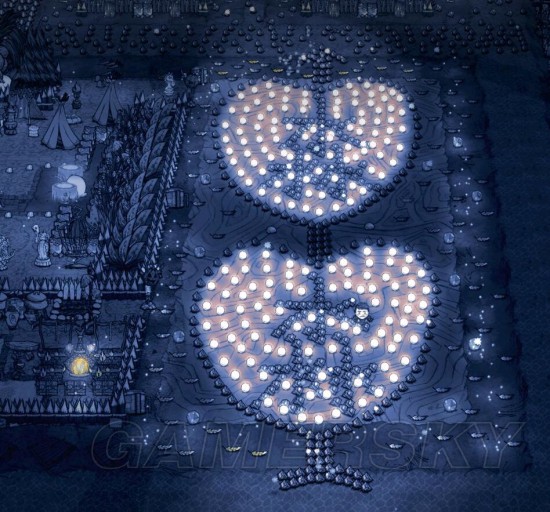 《饥荒》千天豪华基地欣赏及布局图 饥荒豪华基地怎么布局