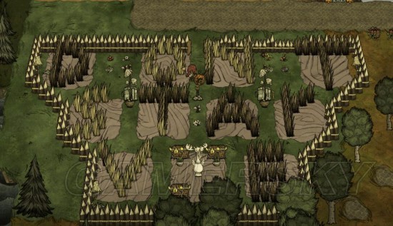 《饥荒》千天豪华基地欣赏及布局图 饥荒豪华基地怎么布局