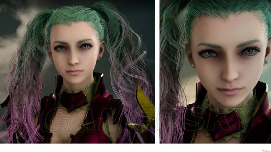 《最终幻想15》美丽小姐姐捏脸数据分享