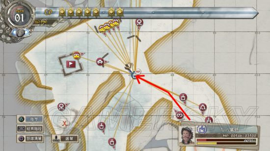 《战场女武神4》challenge游击战运河闪电1回合通关方法详解