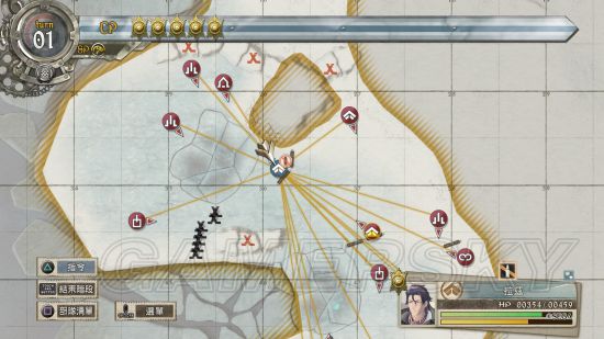 《战场女武神4》challenge游击战运河闪电1回合通关方法详解