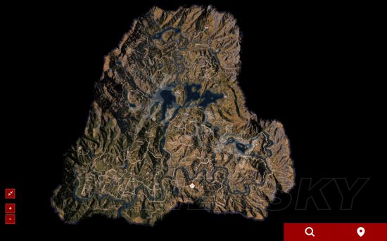 《孤岛惊魂5》全收集地图 哨站狩猎钓鱼位置世界地图