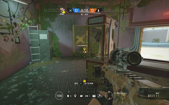 《彩虹六号围攻》全DLC地图非常规偷人点位打法教程