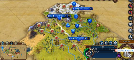 《文明6》斯基泰63T极限征服胜利图文战报