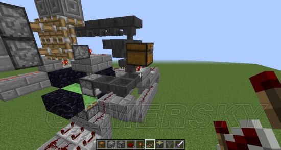 《我的世界》简易平地隐藏门制作教程