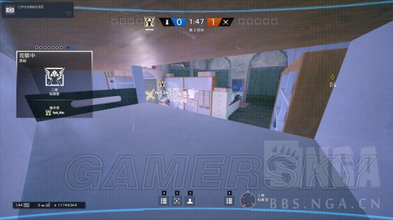 《彩虹六号围攻》边境女武神眼位布防推荐