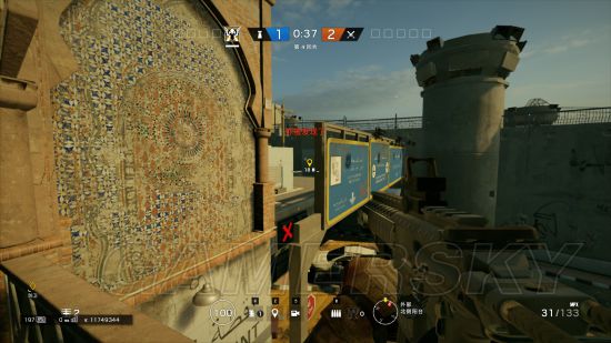 《彩虹六号围攻》边境女武神眼位布防推荐