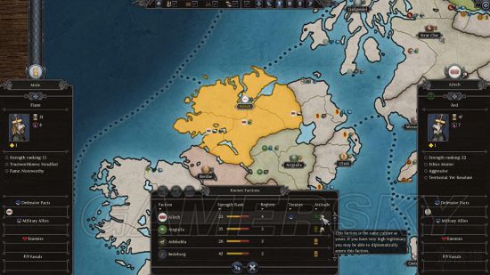 《全面战争传奇不列颠的王座》全派系国家特点介绍