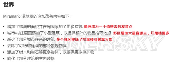 《绝地求生》新版本沙漠地图打野位置推荐