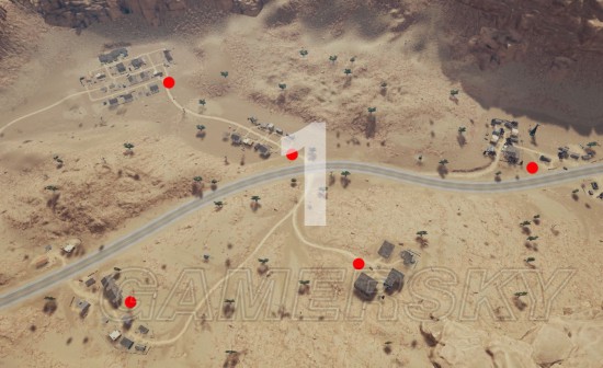 《绝地求生》新版本沙漠地图打野位置推荐