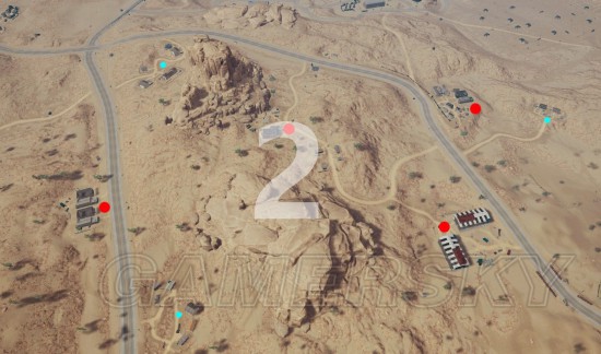 《绝地求生》新版本沙漠地图打野位置推荐