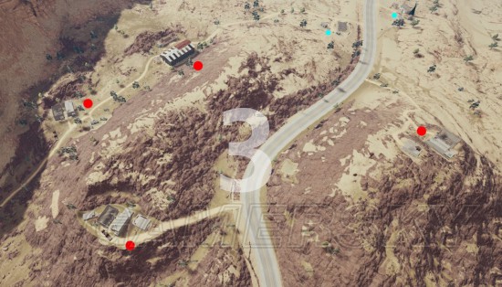 《绝地求生》新版本沙漠地图打野位置推荐