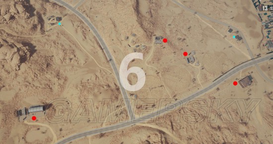 《绝地求生》新版本沙漠地图打野位置推荐