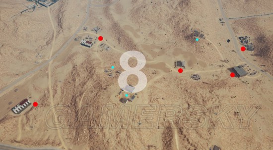 《绝地求生》新版本沙漠地图打野位置推荐