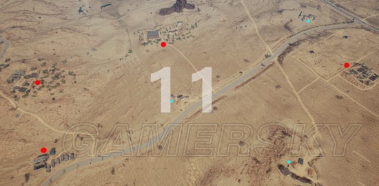 《绝地求生》新版本沙漠地图打野位置推荐