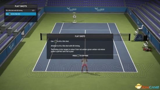 《澳洲国际网球》图文攻略 基础教程及试玩图文攻略