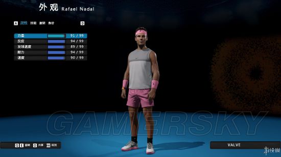 《澳洲国际网球》操作说明及模式、人物介绍