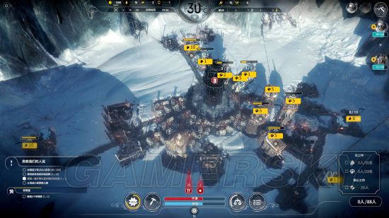 《冰汽时代》困难难民无能量塔通关图文战报