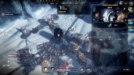 《冰汽时代》困难难民无能量塔通关图文战报